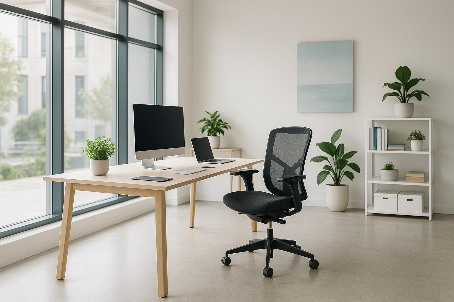 schönes modernes büro